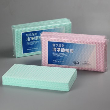 餐飲廚房一次性吸油吸水無紡清潔抹布百潔布洗碗布多功能懶人抹布