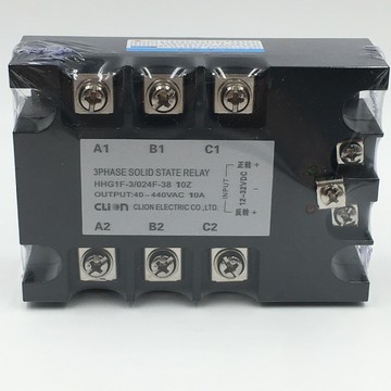 正品CLION欣大24V控制三相正反轉固態繼電器 HHG1F-3/024F-38 10Z{鑫弘-工葉電器}可開發票