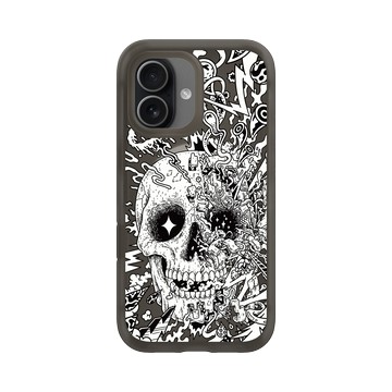 iPhone 17 AirX 本質黑 - Ted Leonid Melendres - Rebirth Skull 重生的骷髏