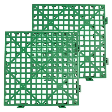 蔬菜工坊 十字腳排水板/排水踏板 綠色  2個
