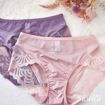 極光蕾絲性感薄透低腰內褲 M-3XL｜SiOHER熹歐禾