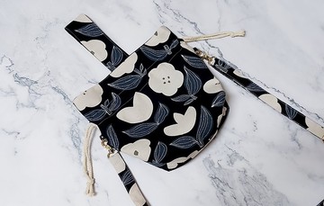 Leodoodoo 【束口袋包】【單提】單提把束口托特包-含同款側揹帶