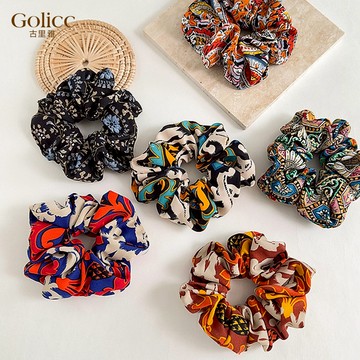 【Gulicc】古莉可 髮圈 熱情異國風 高彈力馬尾髮圈