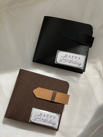 父親節│生日│爸爸│送禮│創意│手工皮夾紅包 客製化 卡片