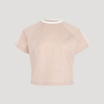 Adidas 愛迪達 Cali Tee Ss W KY8480 女 T恤 運動上衣 休閒短袖 淡粉 亞版 短版