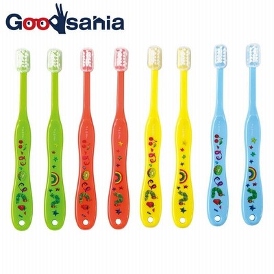 スケーター 歯ブラシ 子供用(乳幼児用)やわらかめ 8本セット はらぺこあおむし 約15cm TB4SE
