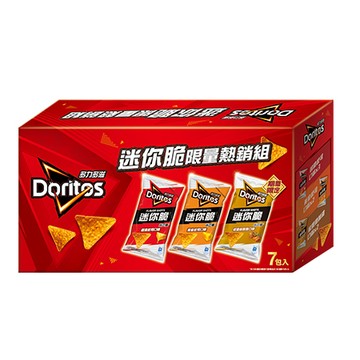 多力多滋迷你脆玉米片限量熱銷組/48gx7包/盒