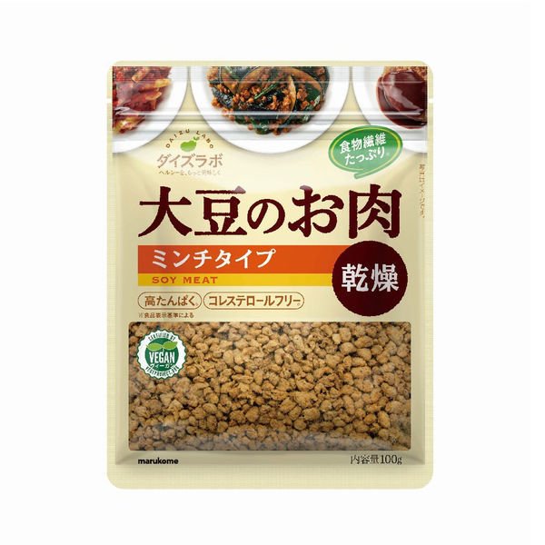 マルコメマルコメ ダイズラボ 大豆のお肉乾燥（大豆ミート）ミンチ 100g 1袋