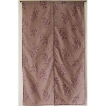 【宜欣居傢飾】浪漫滿屋-雙層緹花精緻門簾(紫芋)W90*H90cm/風水簾/台灣製MIT