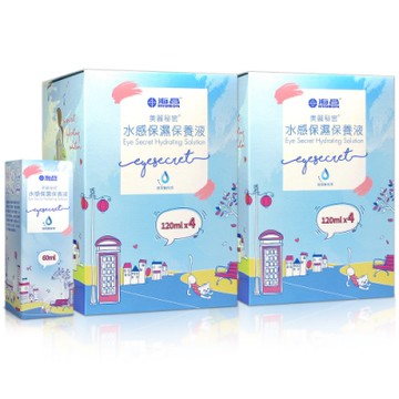 海昌 美麗秘密水感保濕保養液(120ml*4)*2+60ml-共1020ml