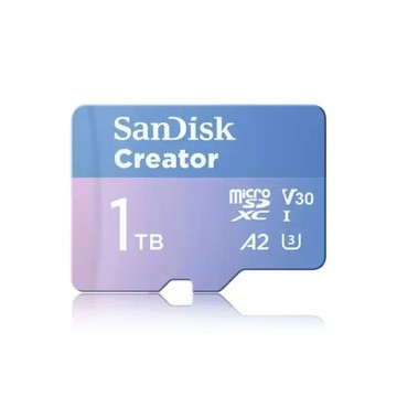 SanDisk Creator 1TB microSD UHS-I 記憶卡 (SD-SQXAV-MS-1TB)