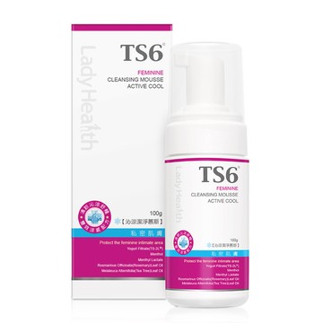 TS6護一生 沁涼潔淨慕斯100g