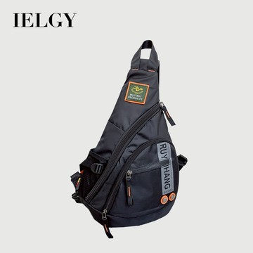IELGY 男士戶外大容量胸包斜挎包