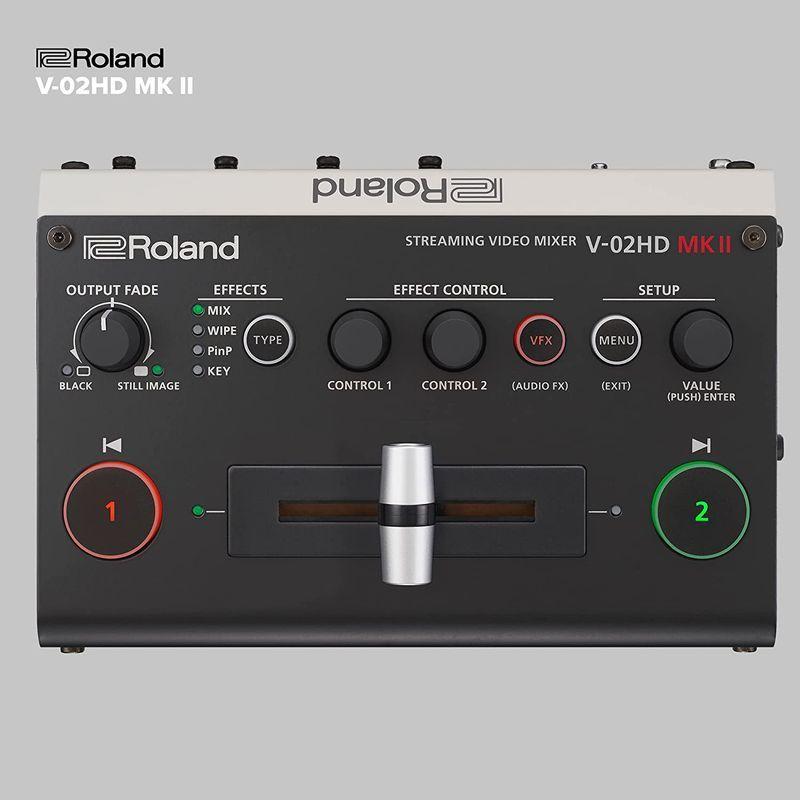 ROLAND V-02HDMKII STREAMING VIDEO MIXER ビデオスイッチャー ビデオミキサー