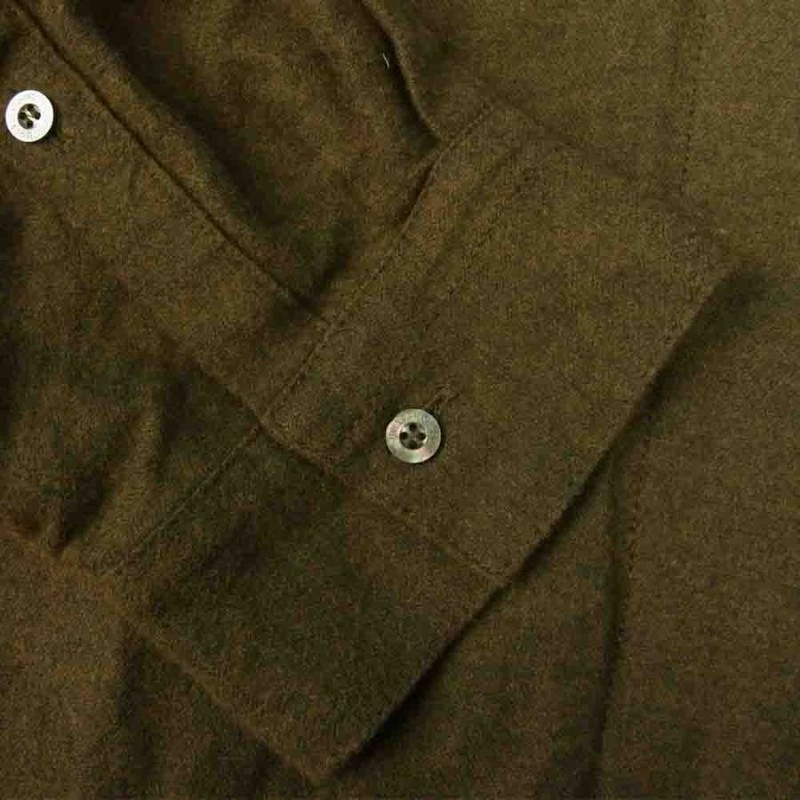 MIHARA YASUHIRO ミハラヤスヒロ 31063151 Flannel big shirt MIHARA YASUHIRO ミハラヤスヒロ 31063151 Flannel big shirt