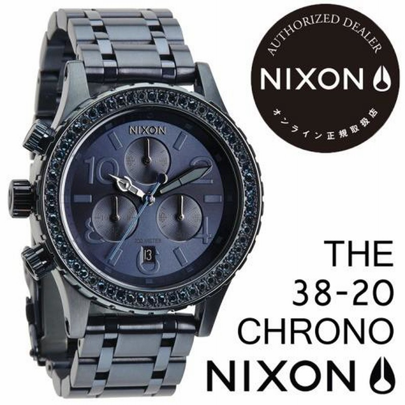 NIXON ニクソン 腕時計 THE 38-20 CHRONO ALL DEEP BLUE 日本正規品 | LINEブランドカタログ