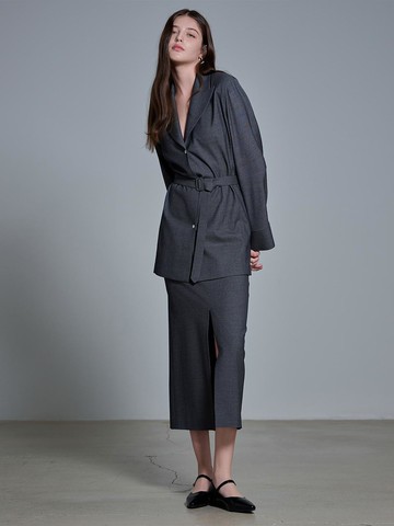 Le Corrin H-Line Waistband Lining Skirt