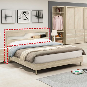 5 / 6尺床頭片 標準雙人 雙人加大 床頭背板 床片 【275B0532】Leader傢居館275-321