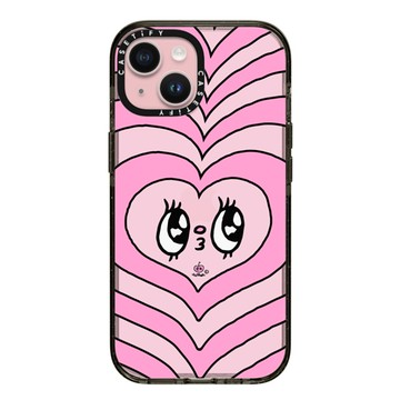 CASETiFY Esther Bunny iPhone15 ケース Esther Bunny x CASETiFY iPhone 15 Case Black Impact Case Kissie