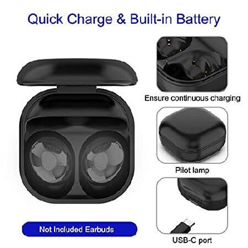 有線充電ケース Samsung Galaxy Buds Pro対応 交換用充電器ケース ドックステーション Galaxy Buds Pro  Bluetoothイヤホン用 (ブラック)(並行輸入品) | LINEショッピング