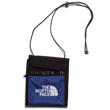 【The North Face 】北面 男女款 BOZER NECK POUCH 小方包 細繩單肩背包 藍 NF0A52RZZXC