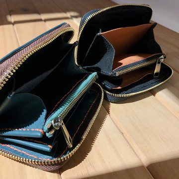 【客製化禮物】【森林的秘密】雙拉鍊零錢包