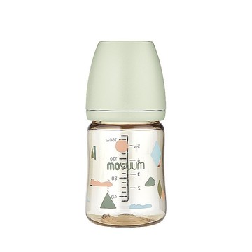 韓國 MOYUUM - PPSU 寬口奶瓶-飄飄雲款 (170ml)