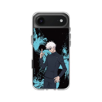 iPhone Air Clear Case（相機按鈕） 透明 - Jujutsu Kaisen 咒術迴戰 S2 - 懷玉・玉折戰鬥系列-五條悟
