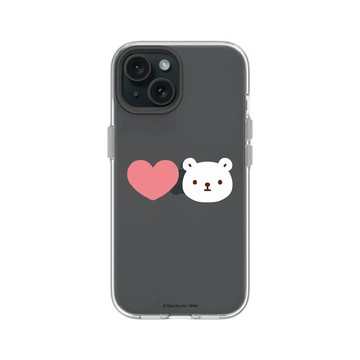 iPhone 15 Clear 透明 - 白白日記 Darylhochi - ♥白白Bac Bac in LOVE