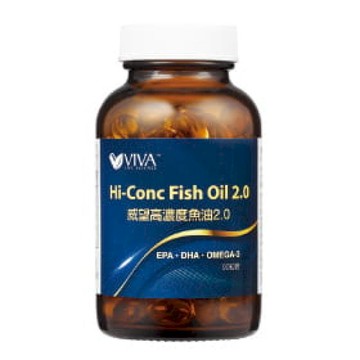 保健食品 威望VIVA-【高濃度魚油2.0】 90粒瓶