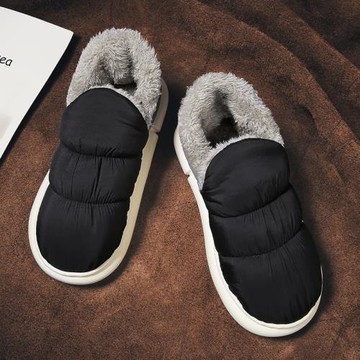 東北雪地靴男2025新款冬季加絨保暖加厚棉靴戶外防水防滑低幫棉鞋