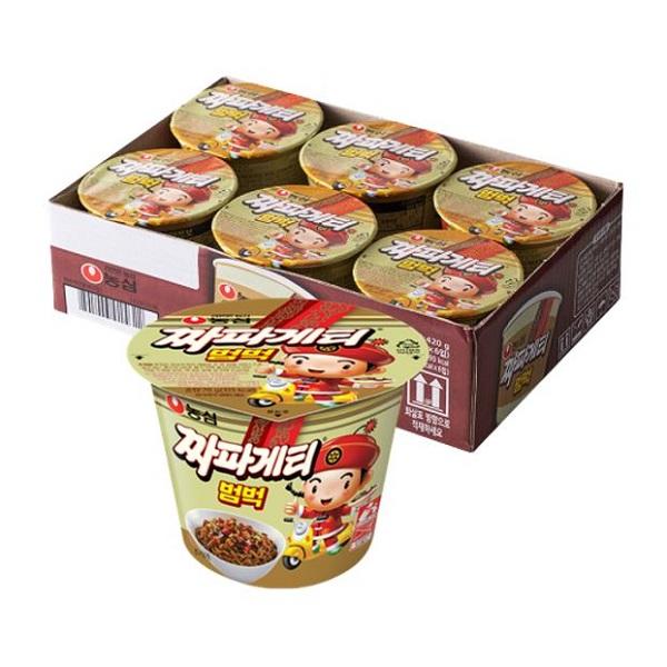 韓国＿チャパゲティバンバク＿ 70g x 6個＿韓国人気カップラーメン＿チャジャンラーメン