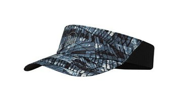 【【蘋果戶外】】BUFF BF128615 頂空帽【方塊灰】內緣止汗織帶 快乾透氣 登山帽 棒球帽 反光防曬帽