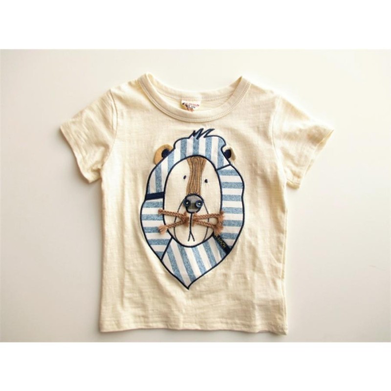 A-MACH ライオンTee 80cm 100cm 120cm 子供服 Tシャツ トップス 半袖