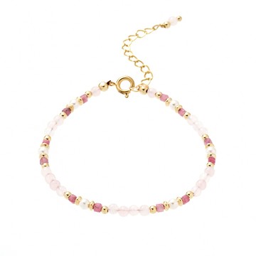 [粉水晶] 午後的微風手鍊 / Afternoon Breeze Bracelet