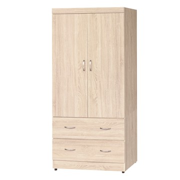 【本木】薩波 3x6尺鏡面拉門衣櫥 梧桐