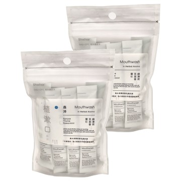 Shallop 刷樂 植漱口攜帶包 森淬 漱口水 10包  120ml  2袋