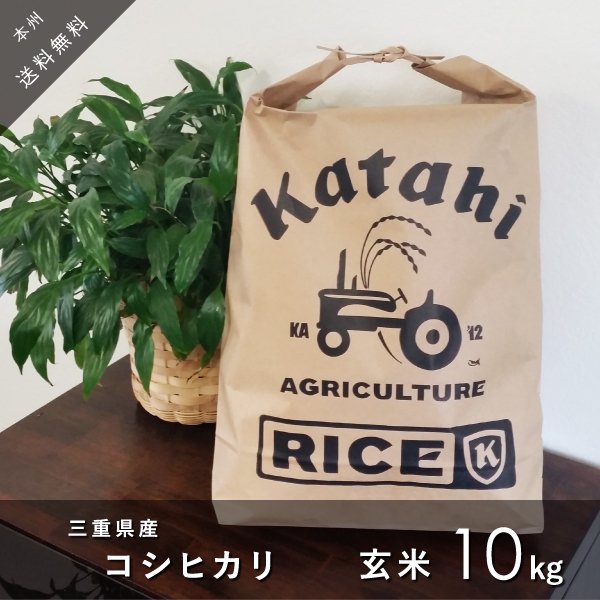 ★新米★コシヒカリ 玄米10kg＜三重県産＞★令和5年産★本州四国は送料無料★