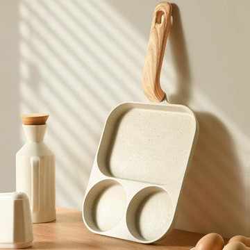 三合一漢堡鍋早餐煎鍋不粘鍋雞蛋平底鍋煎餅煎蛋鍋專用神器小蛋堡