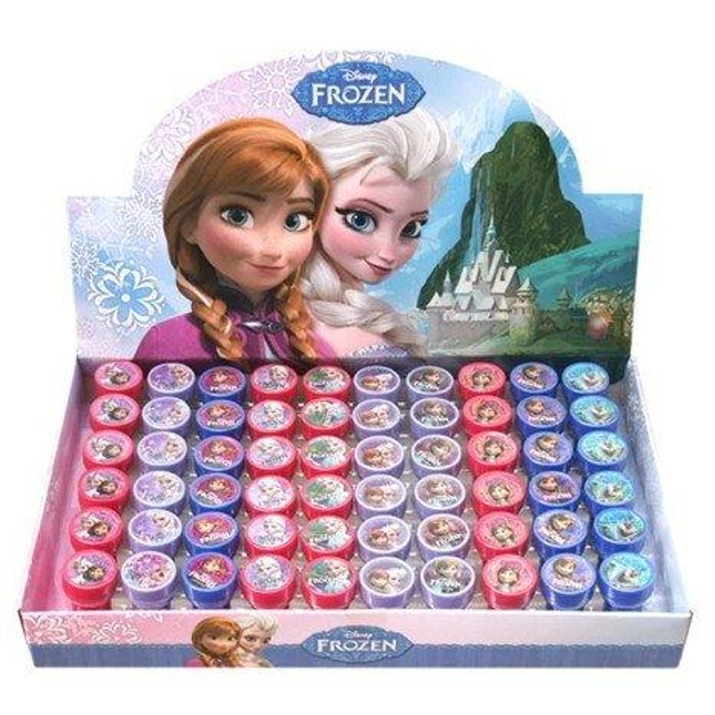 アナと雪の女王 ミニスタンプ 10個セット 9755s FROZEN アナ雪 ディズニー Disney エルサ 女の子 輸入 雑貨 はんこ ハンコ  キャラクター グッズ | LINEショッピング