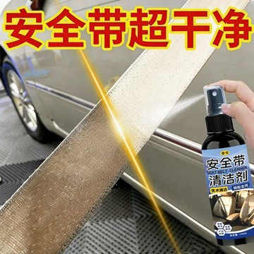 🛒臺灣24h🌳安全帶清潔劑汽車保險帶去污噴劑安全帶回彈無力內飾強效去污去漬