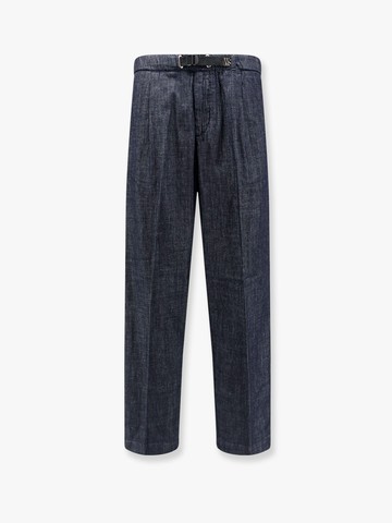 Cotton jeans with frontal pinces - WHITESAND - gender_Man