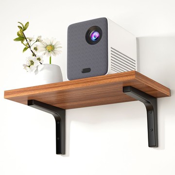 免運 支架 投影儀支架 投影儀支架墻上置物架壁掛式路由器放置架電視機機頂盒架打孔家用 可開發票 全館五折 工廠現貨直銷 新品特價 d9046