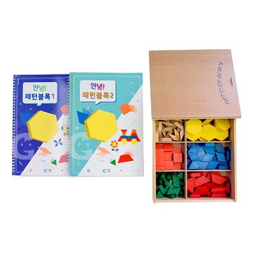 Gabe家族 你好圖形積木 + 2本教材組 KS1443  1個  多色