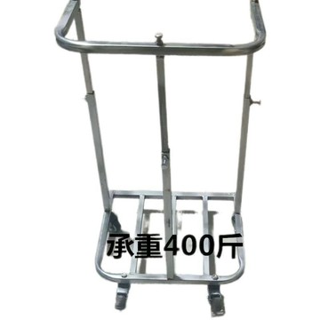 嚴選好物 實用園藝工具 裝袋架子 裝袋神器專用工具 袋子支撐架神器 新款裝糧支撐架裝袋器 可移動帶輪裝糧支撐架 灌袋神器