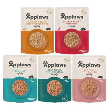 主食 【16入組】Applaws愛柏思-天然鮮食貓餐包 70g (Applaws愛普士)