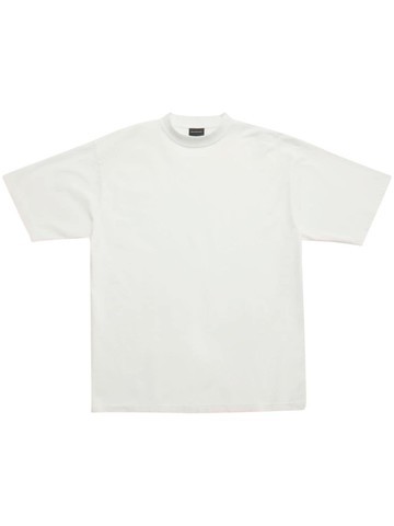 Balenciaga - embroidered-logo cotton T-shirt - women - Cotton - XXS - White
