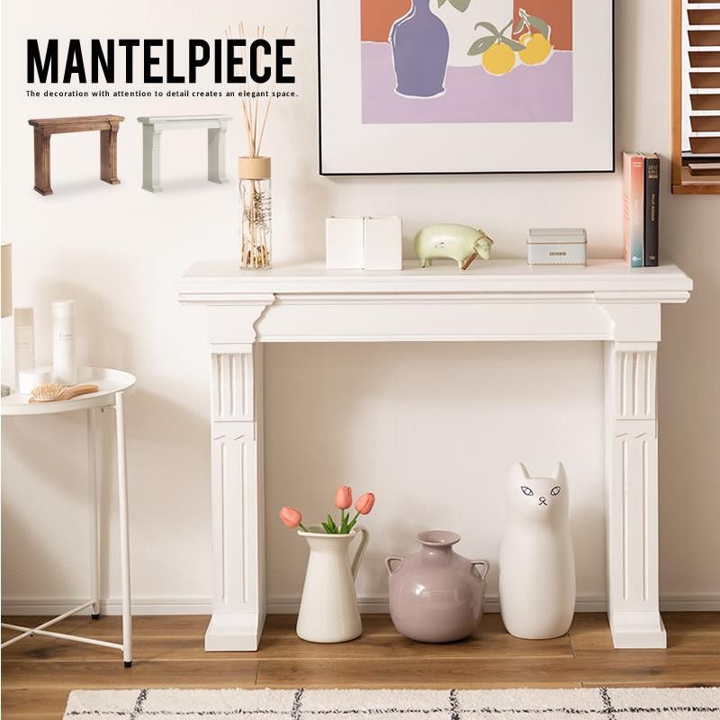 マントルピース 100 アンティーク コレクションラック MANTELPIECE