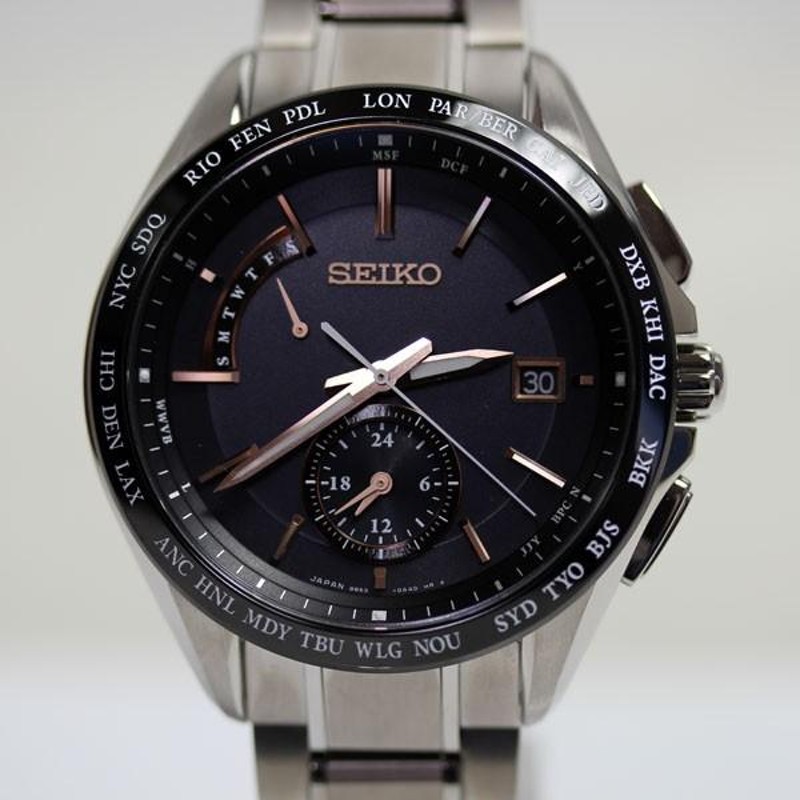 セイコー SEIKO ブライツ BRIGHTZ 電波ソーラー腕時計 SAGA243 8B63-0AA0 フライトエキスパート あすつく MT2035  未使用品 買取品 | LINEブランドカタログ