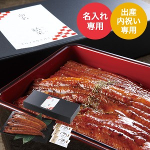 出産内祝い 名入れ 生産者限定 山道養鰻蒲焼３尾 メーカー直送品 冷凍便 送料無料 出産祝い お返し お礼